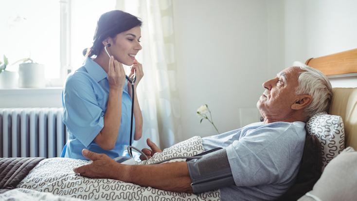 resident and nurse